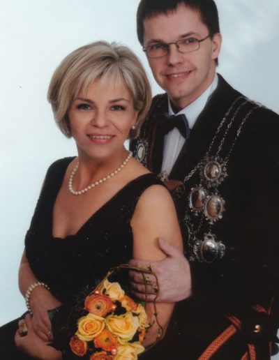2008 – Stefan I. (Offer) und Königin Martina